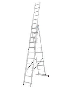 Професионална трираменна алуминиева стълба KRAUSE CORDA 3x11