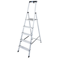 Алуминиева стояща елоксирана стълба KRAUSE Safety 4+1
