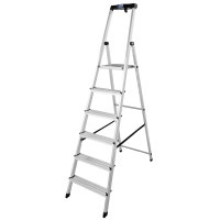 Алуминиева стояща елоксирана стълба KRAUSE Safety 5+1
