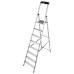 Алуминиева стояща елоксирана стълба KRAUSE Safety 7+1