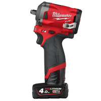 Акумулаторен ударен гайковерт MILWAUKEE M12FIW38-422X