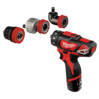 Акумулаторен винтоверт MILWAUKEE M12BDDXKIT-202C