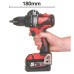 Винтоверт акумулаторен MILWAUKEE M18BLDD2-402X
