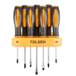 Комплект ударни отвертки TOLSEN - 7 броя