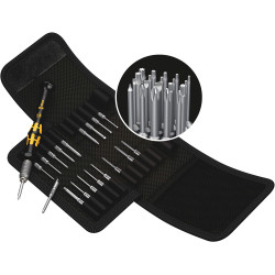 Комплект отвертка с накрайници WERA KK Micro 20 ESD