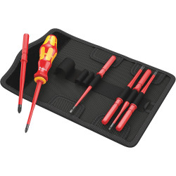 Комплект отвертка с накрайници WERA KK VDE 7 extra slim 1