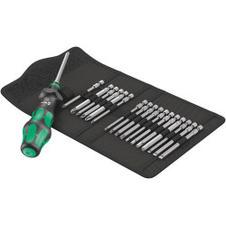 Комплект отвертка с накрайници WERA KK Turbo 1