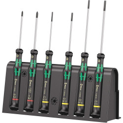 Комплект отвертки WERA Kraftform Micro 2035/6 A