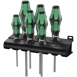 Комплект отвертки WERA 367/6 TORX HF Kraftform