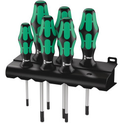 Комплект отвертки WERA 367/6 TORX Kraftform
