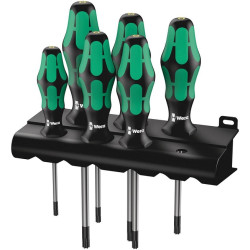 Комплект отвертки WERA 367/6 TORX BO Kraftform