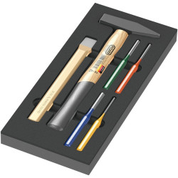 Комплект инструменти 9782 WERA Set 1 с дунапренена вложка