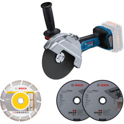 Акумулаторен ъглошлайф BOSCH GWS 18V-180 P Solo