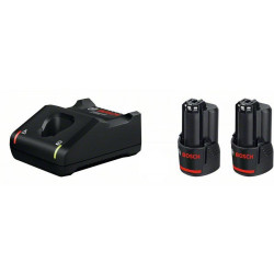 Заряден комплект BOSCH 2 x GBA 12 V 3,0 Ah + GAL 12V-40