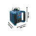 Ротационен лазер BOSCH GRL 400 H
