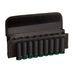 Комплект вложки BOSCH PRO Impact Socket Set - 9 броя 1/2'' 77 mm