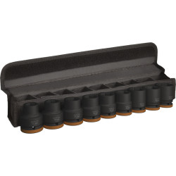 Комплект вложки BOSCH PRO Impact Socket Set - 9 броя 3/4''