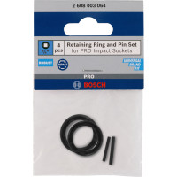 Пръстен и щифт за вложка PRO Impact Socket 1/4''