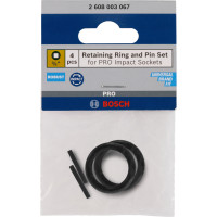 Пръстен и щифт за вложка PRO Impact Socket 3/4''