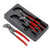 Комплект раздвижени клещи KNIPEX Cobra, 3 броя