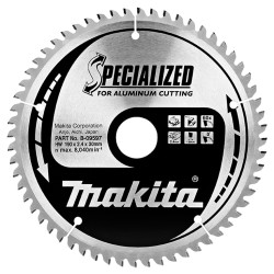 Циркулярен диск за алуминий MAKITA 190 x 30 х 1,8 mm 60T