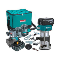 Челна акумулаторна фреза MAKITA DRT50RTEX3