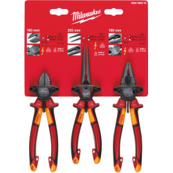 Комплект клещи MILWAUKEE VDE - 3 броя