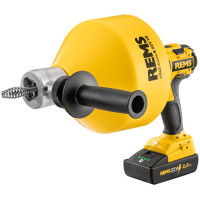 Акумулаторен уред за почистване на тръби REMS Mini-Cobra S 22 V VE Set