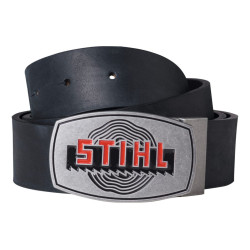 Черен кожен колан STIHL 