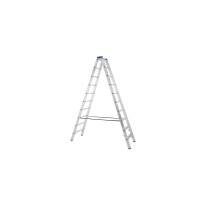 Двустранна алуминиева стълба STS A04ANP/250 - 2х10