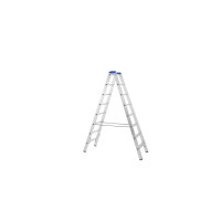 Двустранна алуминиева стълба STS A04ANP/200 - 2х8