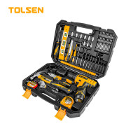 Комплект инструменти 65 части +  Акумулаторен винтоверт TOLSEN