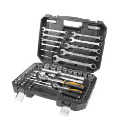 Комплект инструменти TOLSEN 1/4", 1/2", 82 части  