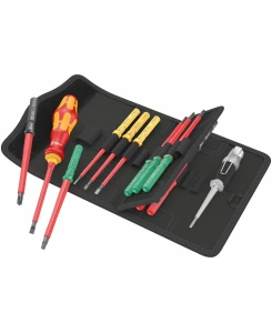 Комплект отвертки с накрайници WERA KK VDE 16, 16 части