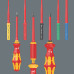 Изтънени отвертки WERA Kraftform Kompakt VDE16, 1,2-3,0 Nm