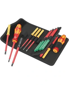 Комплект ръкохватки и стебла WERA Kraftform Kompakt VDE 17 Universal 1 Tool Finder