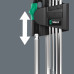 Комплект Г-образни ключове WERA 950 PKL/7B SM, магнитни, метрични, хромирани