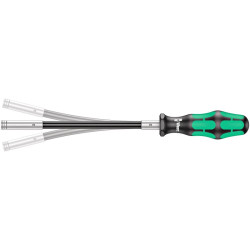 Отвертка WERA Kraftform Plus 393 S, 1/4"x173.5