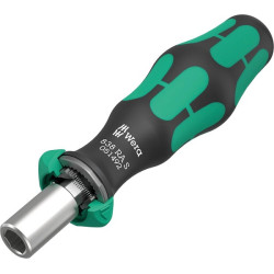 Държач за битове WERA с тресчотка 838 RA S Р, 1/4"