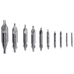 Комплект центриращи свредла BERNARDO - 10 броя