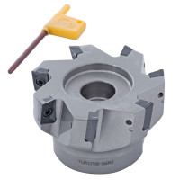 Челен фрезер с карбидни вложки 90° BERNARDO, 80 mm / B 27