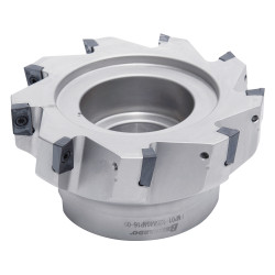 Челен фрезер с карбидни вложки 90° BERNARDO, 125 mm / B 40