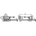 Стяга варио корпусна BESSEY REVO KRE80-2K, 800/95