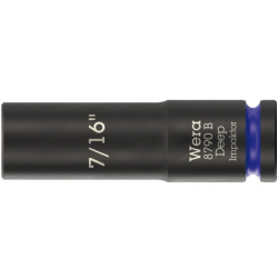 Ударната вложка WERA 8790 B Impaktor Deep 7/16" x63 mm