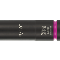 Ударна вложка WERA 8790 B Impaktor Deep 9/16"x63 mm