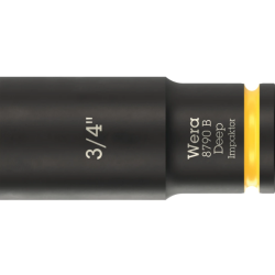 Ударна вложка WERA 8790 B Impaktor Deep 3/4"x63 mm