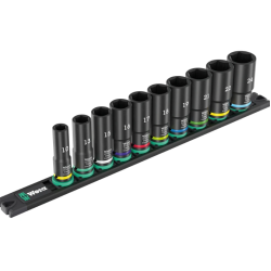Комплект вложки с магнитна лента WERA 9660 B Impaktor Deep 1, 3/8"