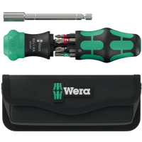 Комплект отвертка с битове WERA KK28 RA 1, 9 части