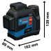 Линеен лазер BOSCH GLL 12V-100-33 CG