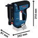 Акумулаторен пистолет за пирони BOSCH GNH 18V-35 - Solo Акумулаторен пистолет за пирони BOSCH GNH 18V-35 - Solo